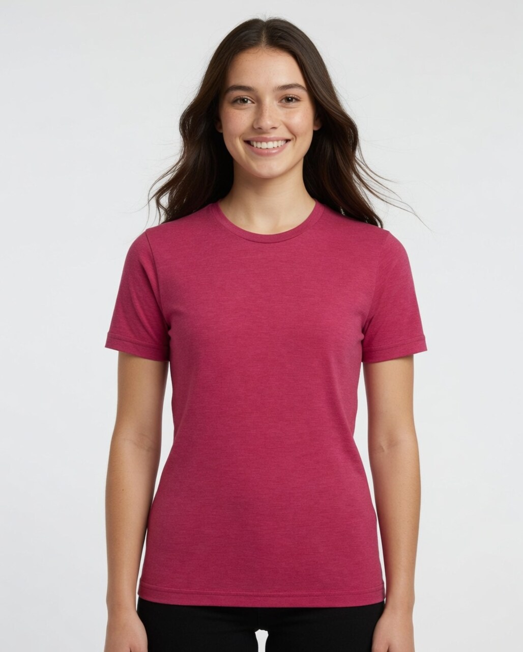 BELLA + CANVAS CVC Jersey Short Sleeve Crewneck T-Shirt for Custom Printing & Casual Comfort Blank Tee